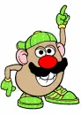 Mr. Potato Head In Green