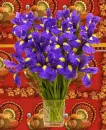 A vase of flowers for Thanksgiving