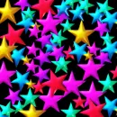 colorful stars