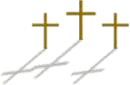 the crosses that bleed out the heart