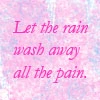 Let the rain