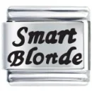 smart blonde