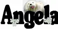ANGELA AVATAR WHITE DOG