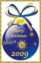 Merry Christmas - 2009 - Marie