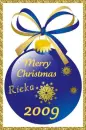 Merry Christmas - 2009 - Rieka