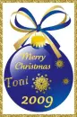 Merry Christmas - 2009 - Toni