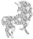 silver unicorn