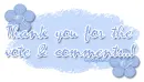 Thank you for the vote & comments