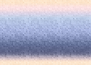 sequenced circles - pink over faded blue pattern background