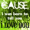 To tell you
