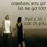 let me go too
