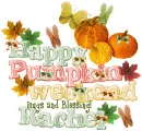 Rachel ... pumpkin blessings