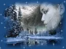 winter elfin girl