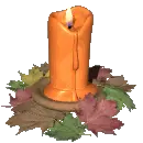 autumn candle