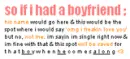 If I Had A Boyfriend!