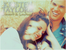 Kristen Stewart & Taylor Launter
