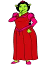 Princess Fiona - Red/pink