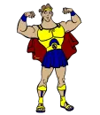 Hercules in Blue/Yellow