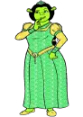 Princess Fiona -Yellow/green