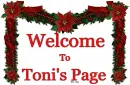 Welcome to Toni's Page