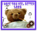 I hope you feel better soon