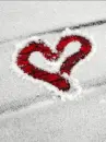 snow heart