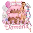 Happy Birthday,Damaris