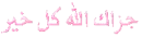 djazaka allah kheir