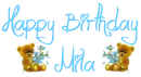Mila Happy Birthday