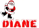 Skating Santa - Diane