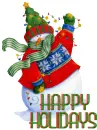 Holiday Snowman