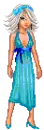 blue girl