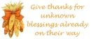 GIVE THANKS