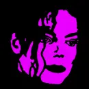 Neon Colours Michael Jackson 