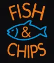 Fish And Chips Neon Animated Sign.. 