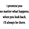 friendship- i always be there