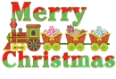 MERRY CHRISTMAS/TRAIN