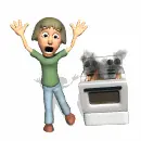 oven fire