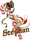 Candy Cane Mouse - Stephan