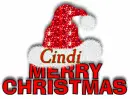 Merry Christmas Santa Hat - Cindi