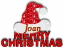 Merry Christmas Santa Hat - Joan