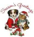 Season's Greetings~ Holiday Pets