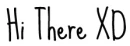 Hi there XD