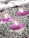 3 purple candles