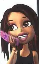 yazy on the phone
