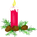 CHRISTMAS CANDLE