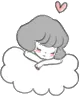 Dreaming girl