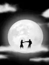 dancing on the moon