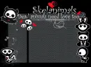 Skelanimals Stationary Paper Sheet
