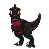 dinosaur playing ball